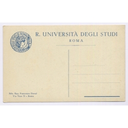 Propaganda: Rome Regia Universita Sapienza Church Sant Ivo Borromini (Vintage PC 1920s/1930s)