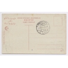Suez / Egypt: Port Ephtimios Grand Continental Hotel Cairo Stamp (Vintage PC 1921)