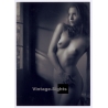 Artistic Erotic Study: Pensive Nude Beauty Looking Out Of Window (Large Digital Photo 30 x 21 CM ~2000s)