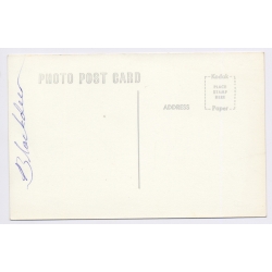 Black Deer & Fred - Olson Boat Co. / Native American (Vintage RPPC ~1950s)
