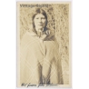 William S. Soule?: Kiowa Woman / Native American (Vintage RPPC 1920)