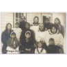 Alaska: Inuit Eskimo Family - Mission / Native American (Vintage RPPC ~1910s)