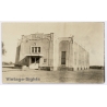 Texaco Oil Company Building Gas Station (Vintage RPPC AZO ~1920s)