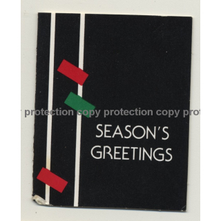 Tina Turner: Personalized Christmas Gift Card Signed By Tina 'Season's Greetings'