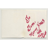 Tina Turner: Personalized Christmas Gift Card Signed By Tina 'Season's Greetings'