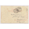 Rorschach / Switzerland: Steamboat - Harbor (Vintage PC Litho 1900)