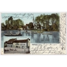Pfäffikon Zürich / Switzerland: Gasthof Zum Hecht - Lake (Vintage PC 1903)
