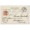 Pfäffikon Zürich / Switzerland: Gasthof Zum Hecht - Lake (Vintage PC 1903)