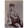 German Samoa: Topless Samoan Woman SMS Hansa Imperial Navy (Rare Vintage Photo 1904)