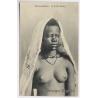 Deutsch-Südwestafrika: Hereromädchen / Ethnic Nude (Vintage PC ~1910s)