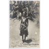 South West Africa / Namibia: Ovatjimba Girl / Ethnic - Kaokoveld (Vintage RPPC 1910s)