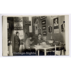 Palma de Mallorca: Office Interior Adolfo Iglesias Gentlemen Magazine (Vintage RPPC 1930s)
