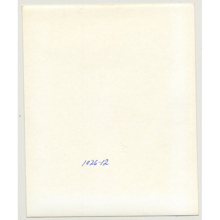 Brunette Beauty In Pink Dress Tied To Pale *2 / Gag - BDSM (Vintage Photo USA ~1970s)