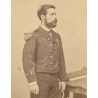 W.P. Floyd Hong Kong: Uniformed Officer (Vintage CDV ~1870s)