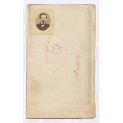 Comte de Vernay / Barcelona: Gentleman - Royal Photographer (Vintage CDV ~1860s)