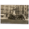 Figueres: Oldtimers La Rambla Narcis Monturiol Monument(Vintage Photo  ~1930s)
