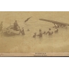 Étretat / France: Les Bains De Mer - Swimmers (Vintage Cabinet Card Photo ~1900s)