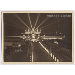Barcelona World Fair 1929: Montjuic  Palau Nacional / Concesiones Graficas (Vintage Photo)