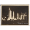 Barcelona World Fair 1929: Magic Fountain Montjuic  / Concesiones Graficas (Vintage Photo)
