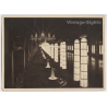 Barcelona World Fair 1929: Avenue Light Pillars Palau Nacional  / Concesiones Graficas (Vintage Photo)