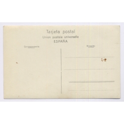 Barcelona: Ramblas Fashion Woman Flapper (Vintage RPPC 1920s/1930s)