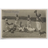 Plovdiv Fair 1933 / Bulgaria: Avant Garde Dance Theater (Vintage RPPC)