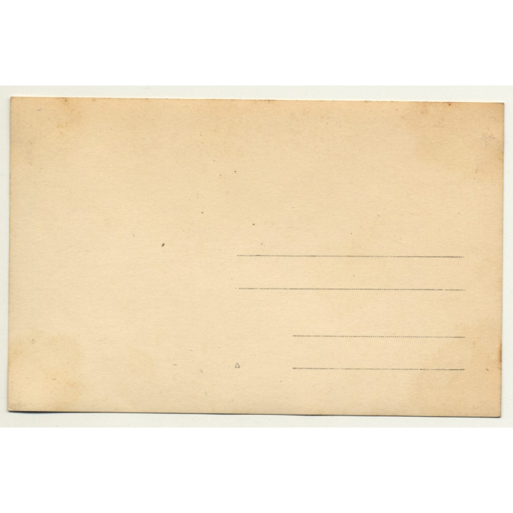 Congo Belge / Africa: Propeller Plane Takes Off (Vintage RPPC B/W ~1930s)