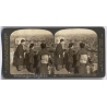 Tokyo / Japan: Geisha Kimono Meiji Era (Vintage Stereoview Photo 1906)