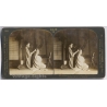 Japan: Geisha Hair Arranging Meiji Era (Vintage Stereoview Photo 1901)