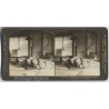 Japan: Geisha Sleeping Women Meiji Era (Vintage Stereoview Photo 1902)
