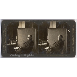 USA: William H Taft Secretary Of War (Vintage Stereoview Photo 1906)