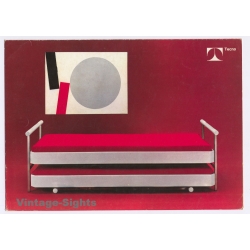 Osvaldo Borsani: Tecno L75 Bed (Rare Vintage Italian Design Leaflet 1967)