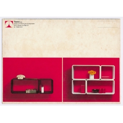 Eduardo Vittario: Tecno E 105 Prisma (Rare Vintage Italian Design Leaflet 1960s)