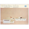 Martinez Medina: Primavera Bed (Rare Vintage Spanish Design Leaflet 1970s)