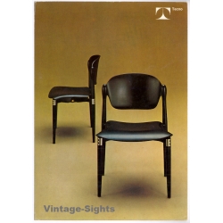 Eugen Gerli: Tecno S83 Chair (Rare Vintage Italian Design Leaflet 1962)