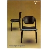 Eugen Gerli: Tecno S83 Chair (Rare Vintage Italian Design Leaflet 1962)