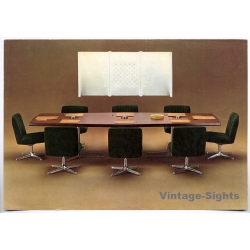 Osvaldo Borsani: Tecno T58 Table (Rare Vintage Italian Design Leaflet 1960s)