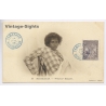 Madagascar: Princess Malgache / Ethnic - Tamatave Stamp (Vintage PC 1906)