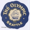Seattle / USA: The Olympiuc Hotel (Vintage Luggage Label ~1940s/1950s)