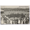 Congo Belge: Native African Tribal Dance Ceremony Gathering (Vintage RPPC ~1920s/1930s)