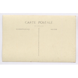 Congo Belge: Pirogue Ferry Transporting Colonial Expedition Car (Vintage RPPC ~1920s/1930s)