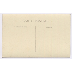 Congo Belge: Early Caravan Trucks Caravan Convoy Jungle Bridge (Vintage RPPC ~1920s/1930s)