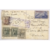 Spanish Guinea: Santa Isabel Via Lagos Air-Mail Juan De La Cierva Mallorca (Vintage RPPC 1930s)