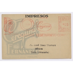 Spain: Ceregumil Medical Advertisement Una Laparotomia Surgery (Vintage PC ~1950)