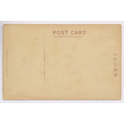Kyoto / Japan: Maruyama Park Cherry Blossom Sakura Tazawa Stamp KGV (Vintage PC 1920s)