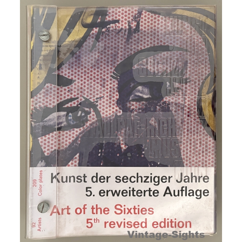 Wolf Vostell: Kunst Der Sechziger Jahre 5th Ed 1971 Pop Art Catalog Complete (Vintage Book)