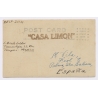 Tampico / Mexico: Vapor Jalisco Steamship To Mallorca RECP (Vintage RPPC 1932)