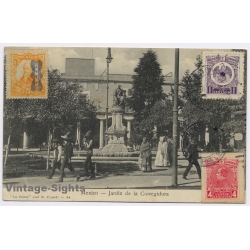 Queretaro / Mexico: Jardin De La Corregidora / To Mallorca (Vintage PC 1923)