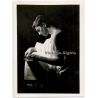 Handsome Topless Man In Theatre Setting / Gay INT (Vintage Photo 1960s)