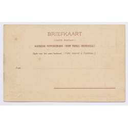 Java / Dutch East Indies: Houttransport Ox Cart Wood Transport (Vintage PC 1908)